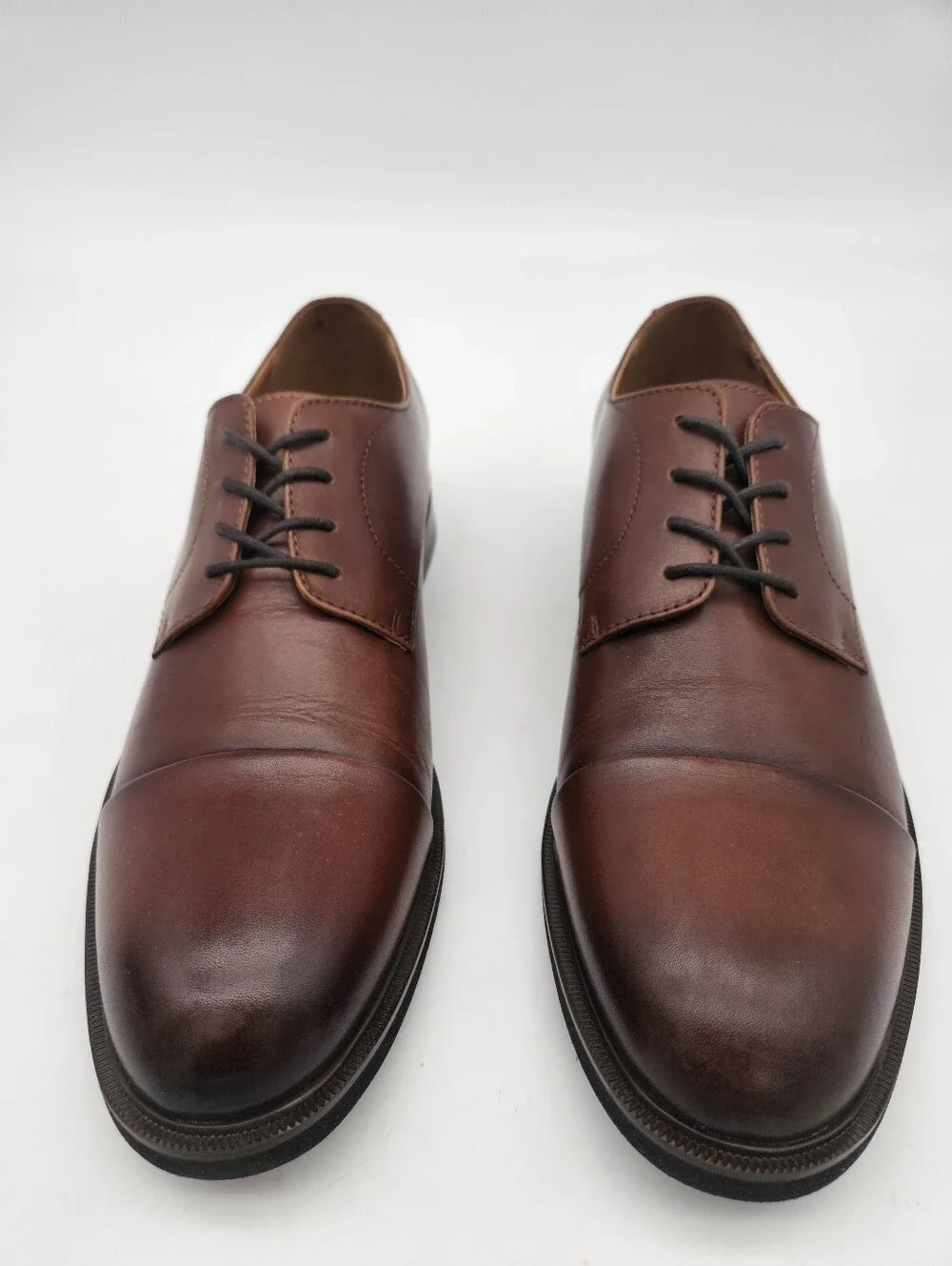 NORDSTROM RACK Ryden Cap Toe Derby Mens Brown Sz 12M